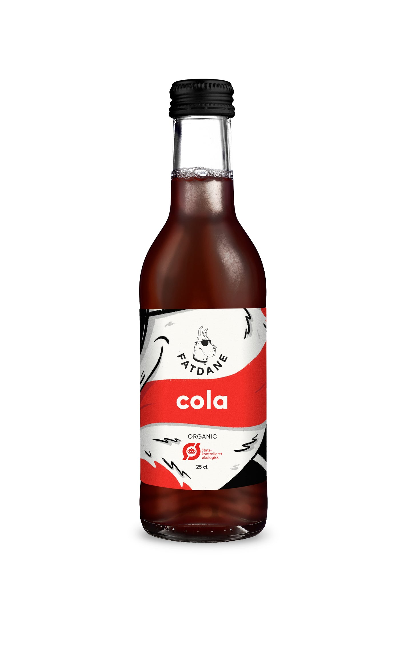 Fatdane Cola, 25 cl.